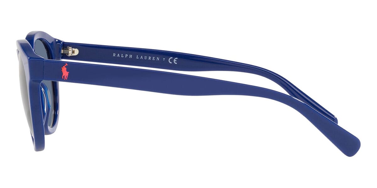 Sunglasses Polo Ralph Lauren - Blue acetate and metal sunglasses -  PH4122559072