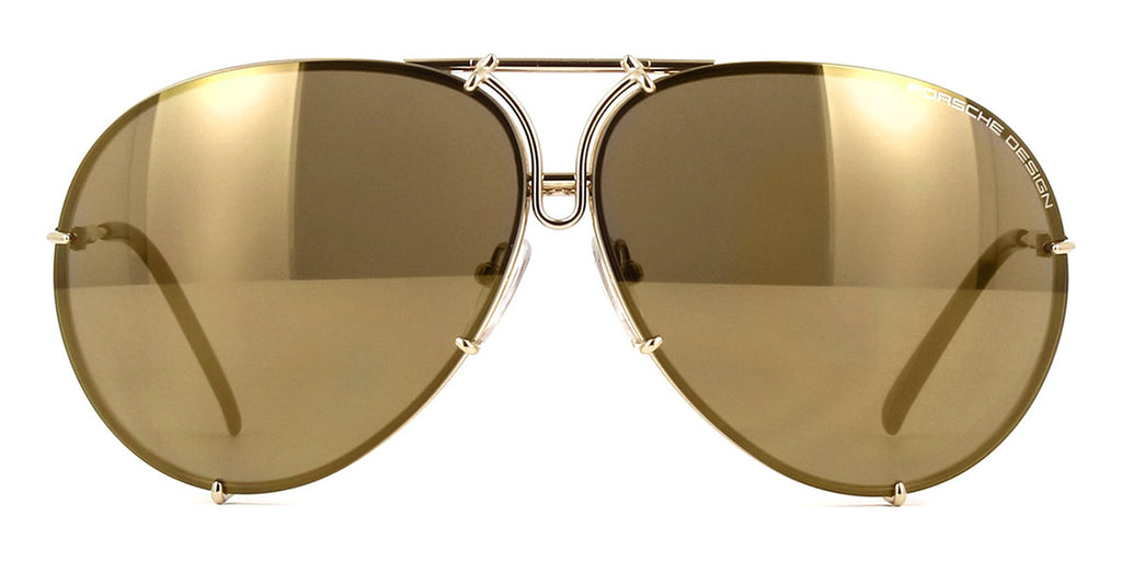 Porsche Design 8478 'Gold Edit' Aviator Sunglasses | Limited Edition - US