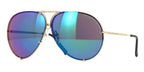 Gold/V225 Green Blue Mirror