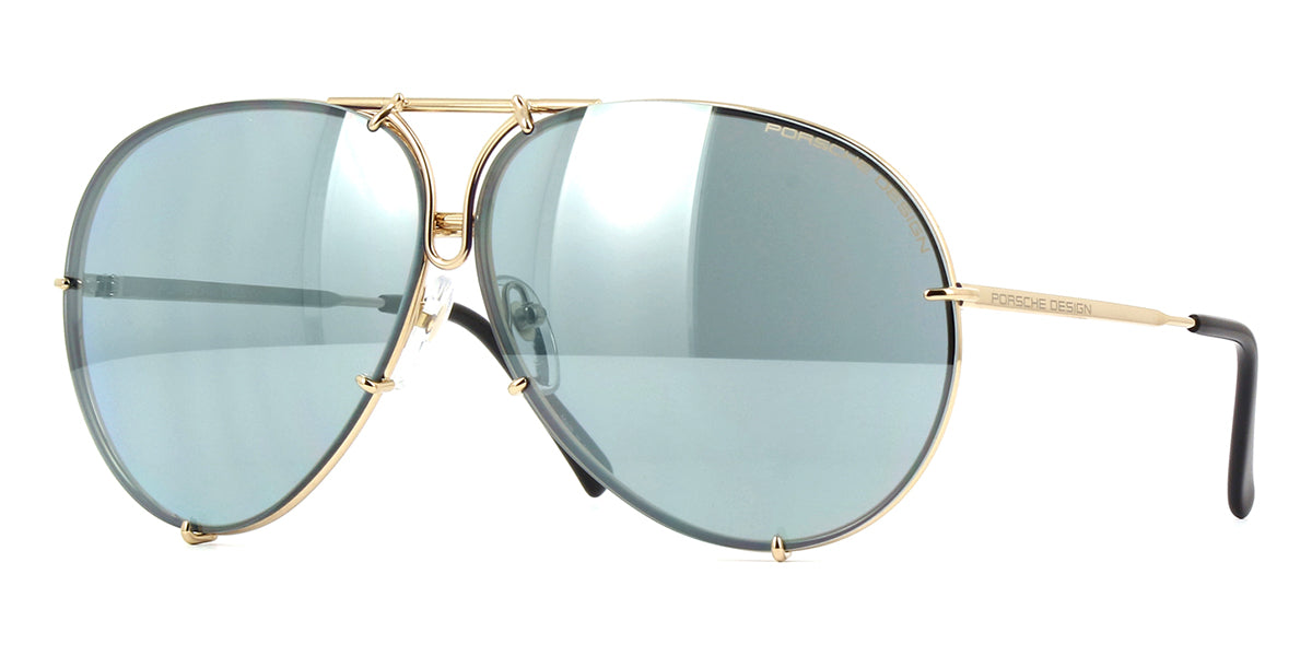 Gold/V649 Blue Mirror