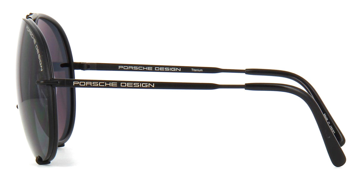 porsche design 8478 d interchangeable lenses black grey silver