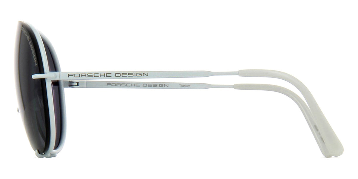 porsche design 8478 p interchangeable lenses dark grey silver