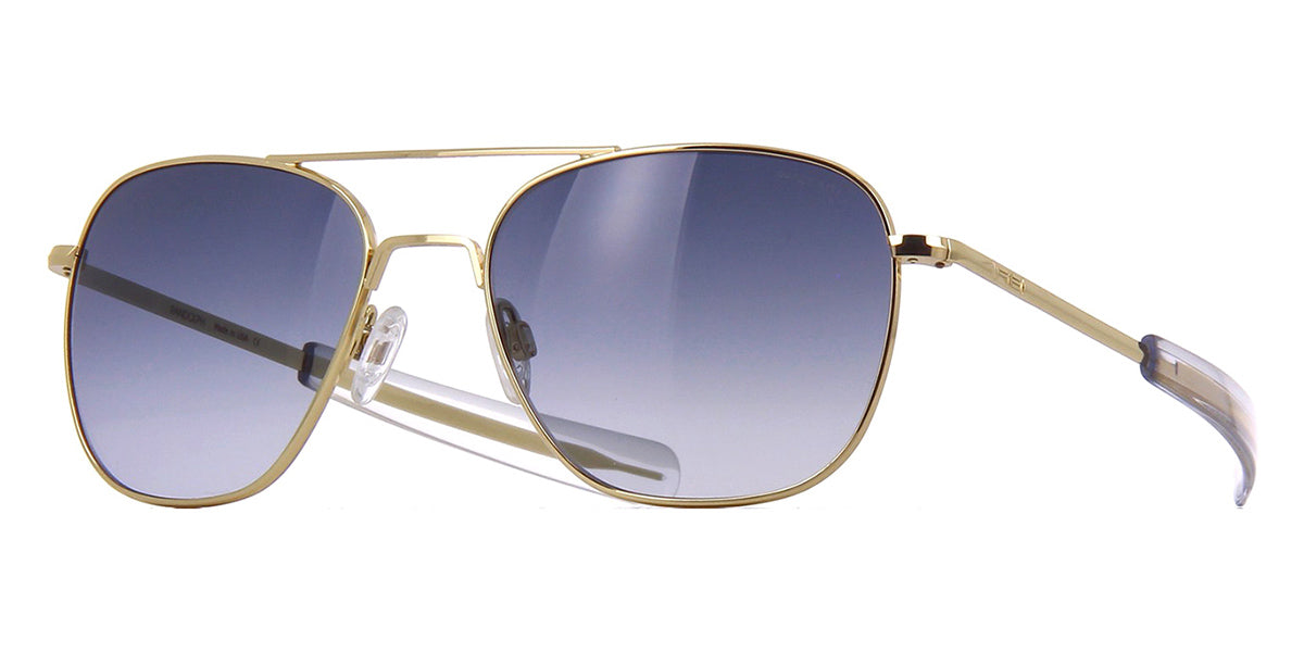randolph aviator 23k gold af165