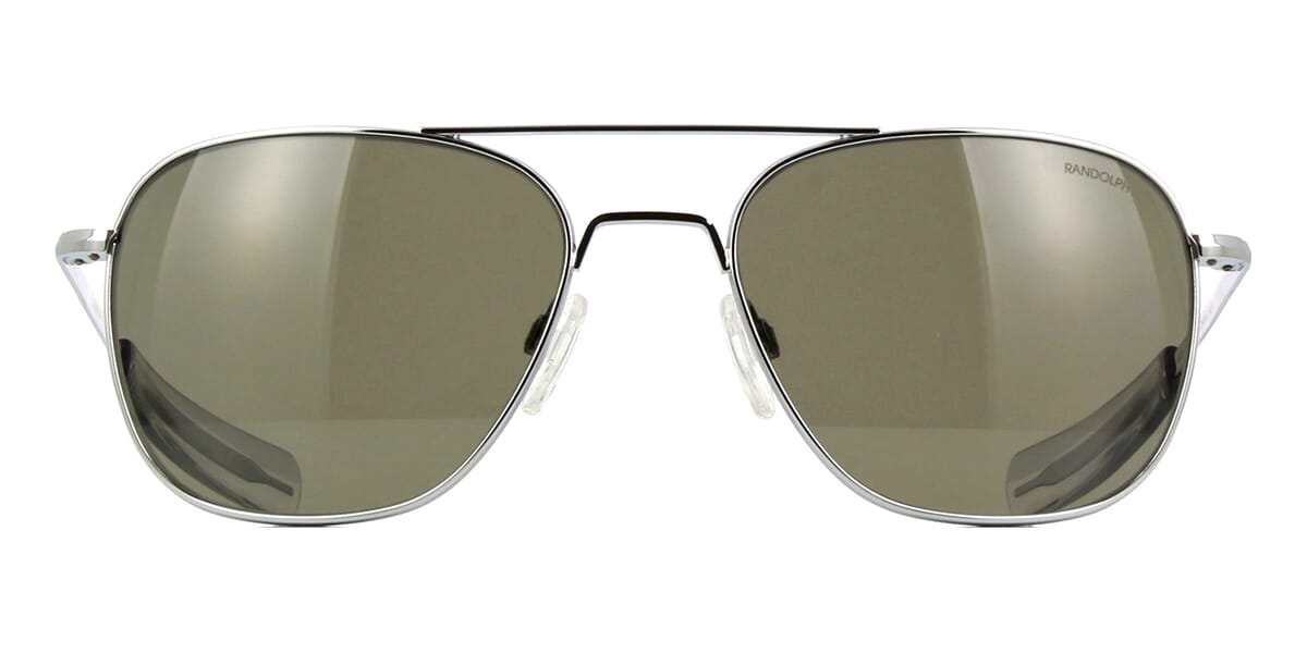 Randolph Aviator Bright Chrome AF125 Sunglasses