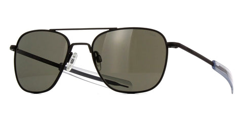 Randolph Aviator Matte Black AF065 Sunglasses