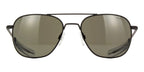 Randolph Aviator Matte Black AF115 Sunglasses
