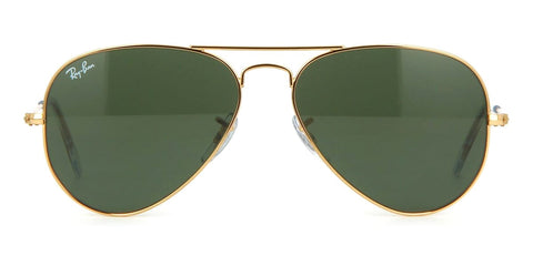 Ray-Ban Aviator RB 3025 W3234 Gold/G15 Green 55mm Sunglasses