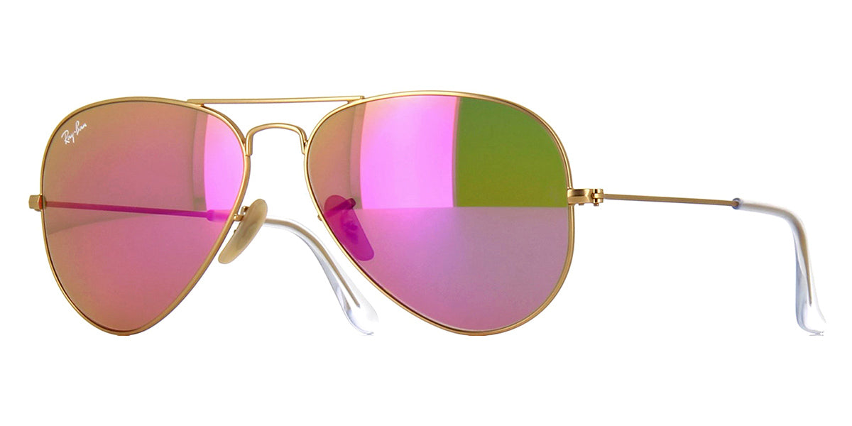Ray-Ban Aviator 3025 112/4T Pink Mirror Sunglasses - US