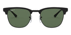 Ray-Ban Clubmaster Metal RB 3716 186/58 Polarised Sunglasses