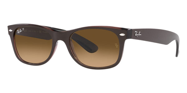 Ray-Ban New Wayfarer RB 2132 6608/M2 Polarised Sunglasses - US