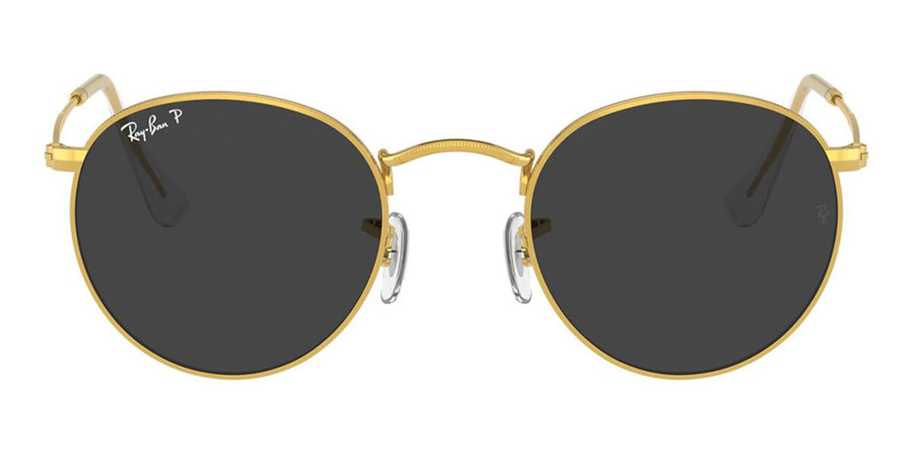 Classic Ray-Ban Metal Black Gold Round Sunglasses RB2476 Ray-Ban RB3716 Clubmaster Metal Sunglasses | LensCrafters main image 4