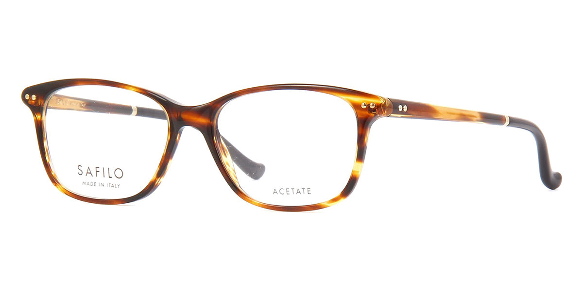 Safilo Tratto 04 Eyeglasses 0KVI Striped Brown