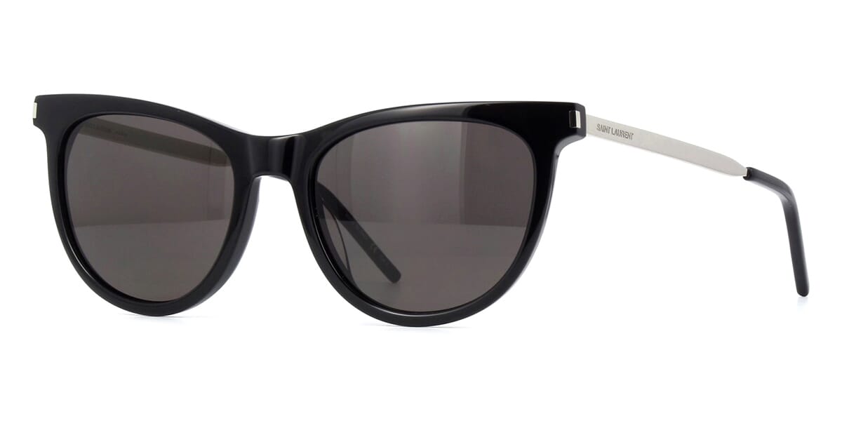 Yves Saint Laurent - Oversized SL 51 Shield Sunglasses - Black - Sunglasses  - Saint Laurent Eyewear - Avvenice