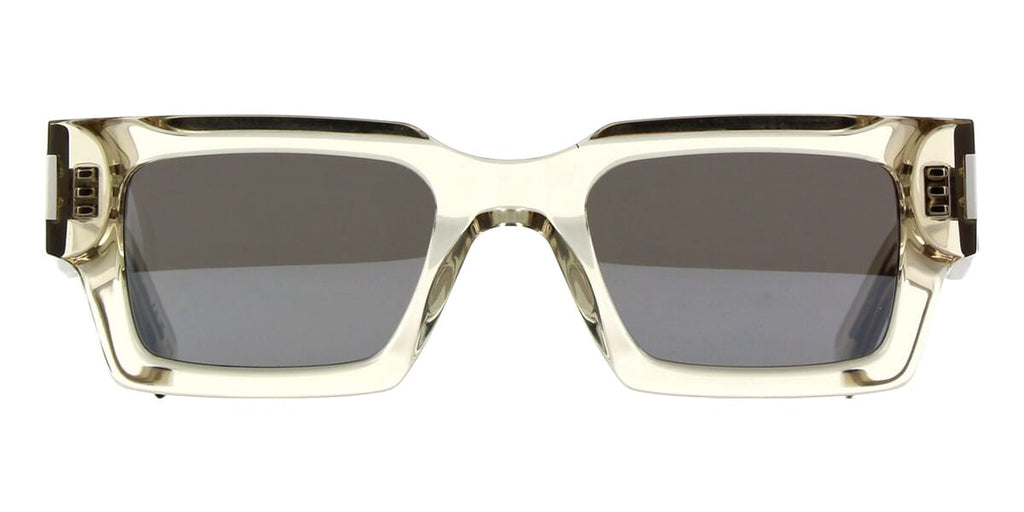 SL 572 Rectangular Sunglasses in Beige - Saint Laurent