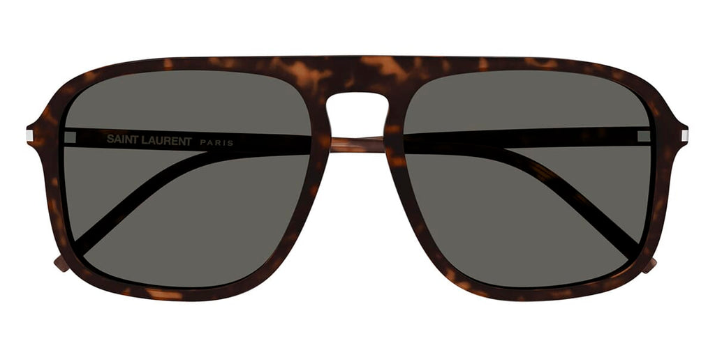 SL 590 Aviator Sunglasses in Brown - Saint Laurent