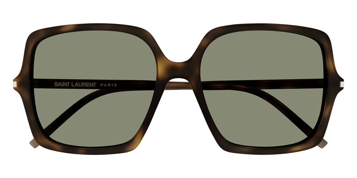 YSL oversized D-frame acetate sunglasses