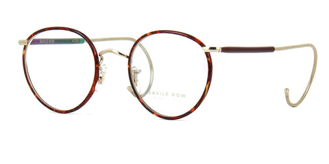 Savile Row 18kt Beaufort Gold and Chestnut - As Seen On Harrison Ford Glasses