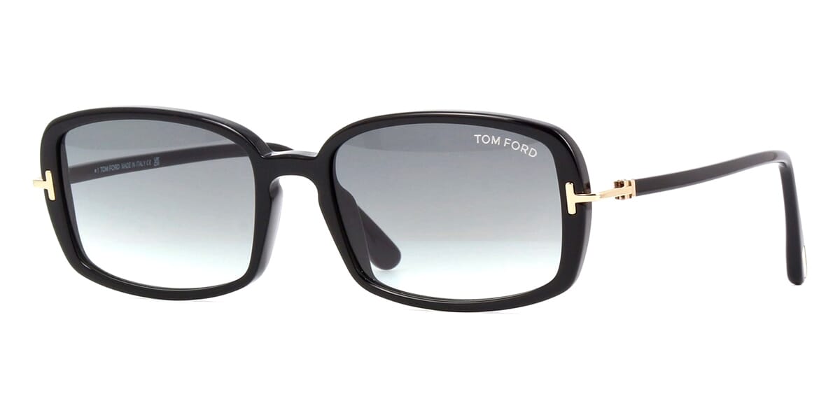 Tom Ford Bonham Sunglasses 01B Black