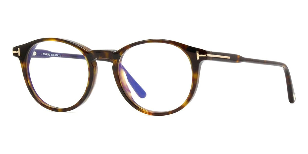 Tom Ford Eco TF5823-B 052 Blue Control with Clip On Glasses