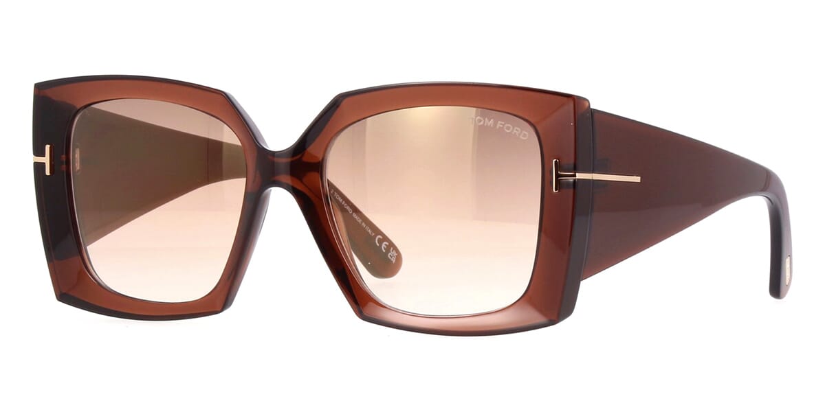 Tom Ford Eyewear Square Gradient Sunglasses - Brown