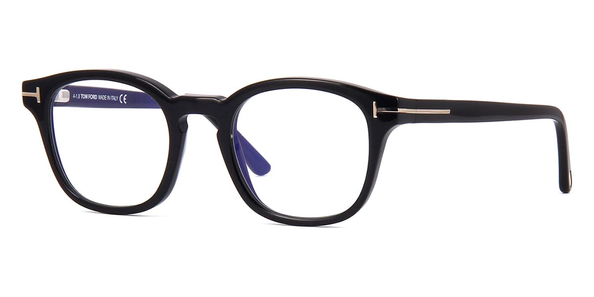 Tom Ford TF5532-B 01V Blue Control with Clip On Glasses US