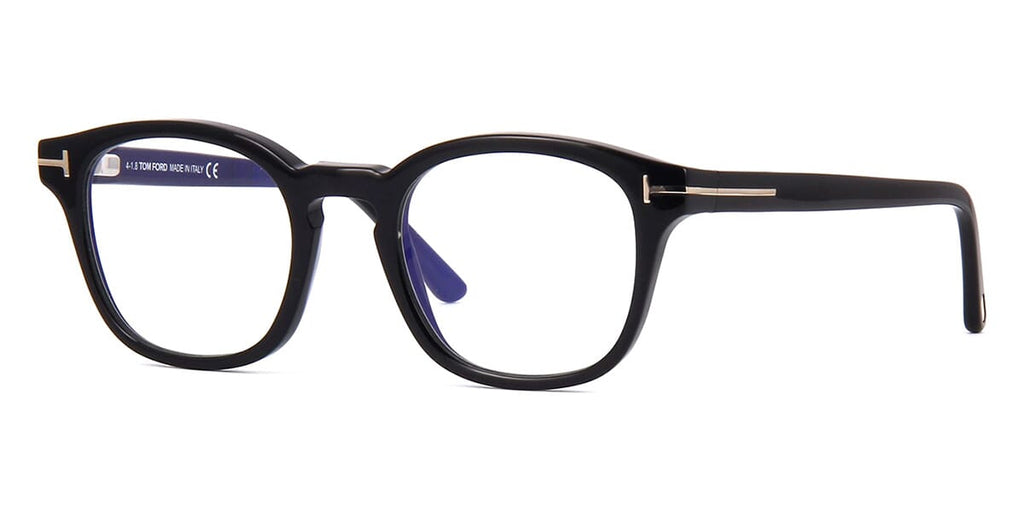 Tom Ford TF5532-B 01V Blue Control with Clip On Glasses