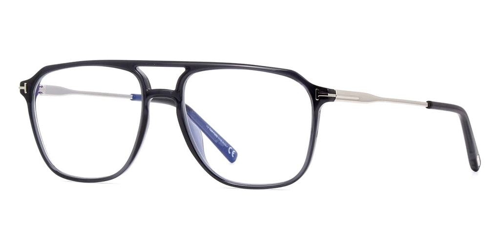 Tom Ford TF5665-B 020 Blue Control Glasses