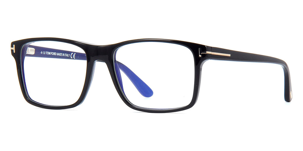 tom ford tf5682 b 001 blue control with magnetic clip on