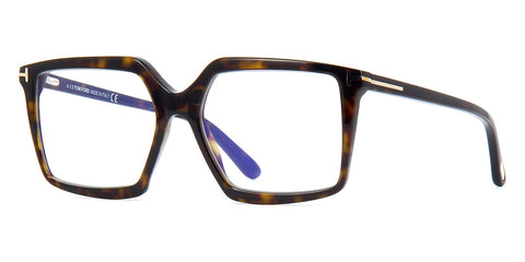 tom ford tf5689 b 052 blue control with magnetic clip on
