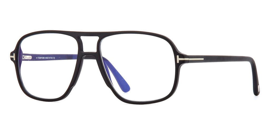 Tom Ford TF5737-B 002 Blue Control Glasses