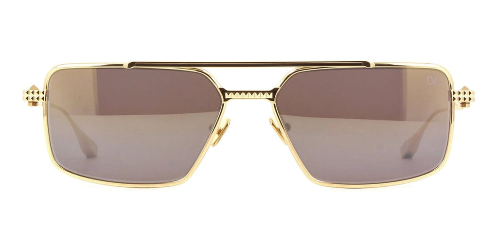 Louis Vuitton, Accessories, Louis Vuitton Party Aviator Clear Sunglasses  Studded Gold Metal