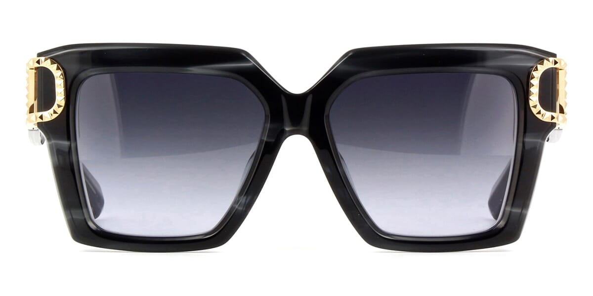 Hurtigt løst Vugge Valentino V-UNO VLS 107A Black Swirl Square Sunglasses - US