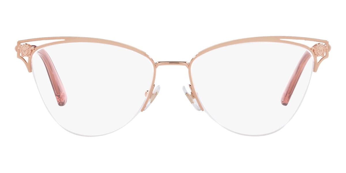 Versace glasses 2024 rose gold